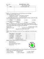 KIEM TRA 1 TIET CHUONG 1