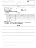 KT 15 phút - Tuần 4 - Công nghệ 9 - Phạm Văn Đức - E-Learning, Website trường THCS Suối Ngô, Tân Châu, Tây Ninh