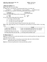 Đề thi HKI năm học 2009-2010