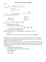 bài kiểm tra nộp vào thứ 4 135 bài kiểm tra nộp vào thứ 4 1352009 bµi 1 cho a a rót gän a b t×m ®ó c t×m x ®ó a ®¹t gtnn kq a bµi 2 giải hệ các phương trình sau a b bµi 3 cho pt a giải