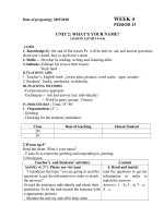 lesson plan 3- week 4