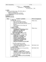 unit 1 gi¸o ¸n anh v¨n líp 11 date of preparing t 02 unit 1 friendship lesson 1 – reading teaching date 200 i aims by the end of the lesson ss will be able to improve reading skill widen knowledge