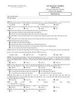 bộ giáo dục và đào tạo đề thi trắc nghiệm môn vat li thời gian làm bài 90 phút 50 câu trắc nghiệm mã đề thi 123 họ tên thí sinh số báo danh câu 1 cho mạch điện xoay chiều gồm biến trở r cuộn dây