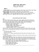 THI HKI - Công nghệ 6 - Nguyễn Văn Hiếu - E-Learning, Website trường THCS Suối Ngô, Tân Châu, Tây Ninh