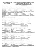 5  đề soạn theo cấu trúc minh họa 2021   tiếng anh   đề 5 