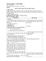 Giáo án lớp 4 tuần 12