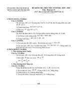 tr­êng thpt hoµng v¨n thô sở giáo dục đào tạo đắklắk đề kiểm tra một tiết năm học 2009 2010 trung tâm luyện thi trí việt môn hình học 10 tct ban cơ bản tiết 9 ban khtn tiết 14 i phần chung 7 0 điể
