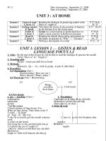n0 11 n0 11 date of preparing september 21 2008 date of teaching september 23 2008 unit 3 at home lesson 1 listen read l focus 12 reading the dialogue practicing model verbs have to ought to