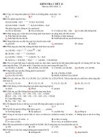 10 đề kiểm tra 1 tiết lần 2 môn hóa lớp 12