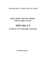 PPCT môn Địa lý- THCS thống nhất toàn tỉnh Tây Ninh - HĐGD NGLL - Lê Xuân Long - E-Learning, Website trường THCS Suối Ngô, Tân Châu, Tây Ninh