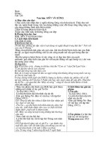 so¹n so¹n gi¶ng tiõt 126 v¨n b¶n m©y vµ sãng a môc tiªu cçn ®¹t 1 häc sinh c¶m nhën ®­îc ý nghüa thiªng liªng cña t×nh méu tö thêy ®­îc nðt ®æc s¾c nghö thuët trong viöc t¹o dùng nh÷ng cuéc ®èi tho¹i