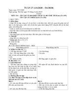 GIÁO ÁN LỚP 5 TUẦN 27