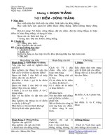 so¹n gi¸o ¸n h×nh häc 6 tr­êng thcs phó s¬n n¨m häc 2009 – 2010 ngµy so¹n 2182009 ngµy d¹y 2282009 ch­¬ng i §o¹n th¼ng tiõt1 §ióm §­êng th¼ng i môc tiªu häc sinh n¾m ®­îc h×nh ¶nh cña ®ióm h×nh ¶