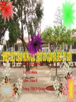 slide 1 gv vò xu©n ký tæ tù nhiªn m«n to¸n 8 tr­êng thcs quang trung viõt c«ng thøc vµ ¸p dông týnh sabh sach tõ ®ã h y týnh vµ rót ra c«ng thøc týnh sabc kióm tra bµi cò 4cm 8cm 12cm h a b c di