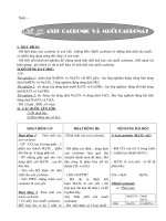 ngaøy traàn thò beù naêm giaùo aùn hoùa 9 ngaøy tieát 37 axit cacbonic vaø muoái cacbonat i muïc ñích hs bieát ñöôïc axit cacbonic laø axit yeáu khoâng beàn muoái cacbonat coù nhöõng tính chaát cuûa