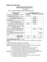 §ò kióm tra 15 phót hk× i tr­êng thcs thiöu d­¬ng §ò kióm tra häc k× i §ò 2 m«n gi¸o dôc c«ng d©n 9 ma trën §ò1 thêi gian 45 phót kh«ng kó thêi gian giao ®ò néi dung chñ ®ò môc tiªu c¸c c