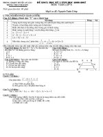 phßng gd®t huyön an l o ®ò kscl häc kú i n¨m häc 2006 2007 tr­êng thcs th¸i s¬n m«n to¸n líp 8 thêi gian lµm bµi 90 phót ng­êi ra ®ò nguyôn tuên c­êng