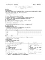 GIÁO ÁN TIẾNG ANH LỚP 5 TUAN 2