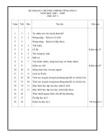 phân phối chương trình công dân 6 trường thcs bùi hữu nghĩa công dân 6 kế hoạch chương trình công dân 6 năm học 2007 – 2008 học kỳ i tuần tiết bài tên bài ghi chú 1 2 3 4 5 6 7 8 9 10 11 12 13 14 15 1