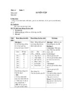 tieát tuaàn tieát 42 luyeän taäp 1 tieát 42 tuaàn 19 ngaøy soaïn luyeän taäp ngaøy daïy i muïc tieâu cuûng coá caùc khaùi nieäm daáu hieäu giaù trò caùc daáu hieäu soá caùc giaù trò cuûa daáu hieä