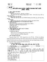 gi¸o ¸n lþch sö 8 tuçn 14 ngµy so¹n 1 12 2006 tiõt 27 ngµy d¹y 12 2006 n­íc mü gi÷a hai cuéc chiõn tranh thõ giíi 1918 1939 a môc tiªu bµi häc 1 kiõn thøc hióu râ t×nh h×nh kt xh mü sau cttg