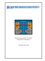 lôøi noùi ñaàu lôøi noùi ñaàu “treû em hoâm nay theá giôùi ngaøy mai” thaám nhuaàn khaåu hieäu ñoù ngöôøi thaày giaùo ñaõ quan taâm giaùo duïc hoïc sinh mình veà caùc maët ñöùc trí lao theå mó r