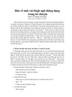 Ban ve mot vai thuat ngu thong dung trong ke chuyen