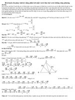 rèn luyện cho phọc sinh kỹ năng phân tích một vectơ theo hai vectơ không cùng phương rèn luyện cho phọc sinh kỹ năng phân tích một vectơ theo hai vectơ không cùng phương mở đầu đối với học sinh lớp 10