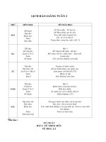 Giao an lop 4 sang tuan 2