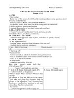 Giáo án tiếng Anh lớp 4