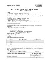 Lesson plan 5- week 20