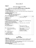 giao an 5 tu tuan 1 den tuan 9 CKTKN