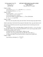 phßng gd§t t©n yªn phßng gd§t t©n yªn §ò thi tuyón sinh vµo líp 10 thpt tr­êng thcs tt n¨m häc 2009 2010 m«n to¸n §ò thi thö thêi gian lµm bµi 120 phót c©u 1 2 ®ióm a cho hµm sè h y týnh