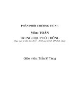 PPCT Toán 11 (giảm tải)