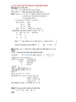 Tim gia tri lon nhat gia tri nho nhat cua bieu thuc