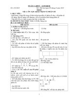 Giáo án lớp 5 tuần 1