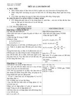 ngµy so¹n 17102009 ngµy so¹n 17102009 ngµy d¹y 21102009 tiõt 15 lµm trßn sè a môc tiªu hs cã kh¸i niöm vò lµm trßn sè biõt ý nghüa cña viöc lµm trßn sè trong thùc tiôn n¾m v÷ng biõt vën dông c¸