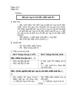 tiõt 4 gi¸o ¸n to¸n 8 phçn §¹i sè ngµy so¹n ngµy d¹y tiõt 61 bêt ph­¬ng tr×nh bëc nhêt mét èn a môc tiªu häc sinh hióu ®­îc thõ nµo lµ bêt ph­¬ng tr×nh bëc nhêt n¾m ®­îc quy t¾c chuyón võ vµ quy t¾c