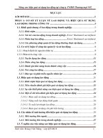 Nâng cao hiệu quả sử dụng lao động tại công ty TNHH thương mại VIC 