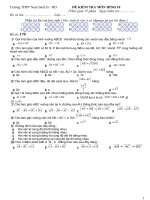 He thong de kiem tra trac nghiem 15 Hinh hoc 10 CBdoc