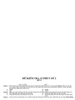 §ò kióm tra 15 phót sè 2 §ò 4 hä vµ tªn líp c©u 1 §iön n¨ng ë mét tr¹m ph¸t ®iön ®­îc truyòn ®i d­íi hiöu ®iön thõ 2 kv vµ c«ng suêt 200kw hiöu sè chø cña c¸c c«ng t¬ ®iön ë tr¹m ph¸t vµ ë n¬i thu s