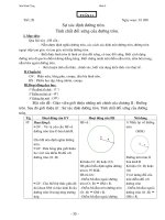 ngaøy soaïn 30102005 §1 page mai ñình coâng hình 9 tuaàn 11 tieát 20 ngaøy soaïn 31108 söï xaùc ñònh ñöôøng troøn tính chaát ñoái xöùng cuûa ñöôøng troøn i muïc tieâu qua baøi naøy hs caàn naém