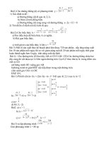 bài1 cho đường thẳng d có phương trình y bài1 cho đường thẳng d có phương trình y 1 xác định m để a đường thẳng d đi qua a 21 b hàm số trên đồng biến c đường thẳng d song song với
