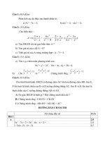 ĐỀ THI HSG TOÁN 8_có đáp án - Khối lớp 8 - Hoàng Cao Kỳ - E-Learning, Website trường THCS Suối Ngô, Tân Châu, Tây Ninh