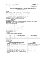 lesson plan 3- week 16