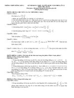 DE THI THU DH LAN 2 TRUONG DS 1