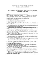 Ban tu nhan xet danh gia xep loai giao vien nam hoc 20082009