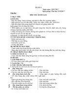 Giáo án tuần 4 lớp 2