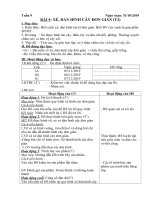 Giáo án Thủ công 1