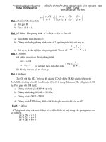 phßng gi¸o dôc phßng gi¸o dôc kiõn x​​​​­¬ng tr­êng thcs hång tiõn §ò kh¶o s¸t chêt l­​​îng häc sinh giái n¨m häc 2008– 2009 m«n to¸n 9 thêi gian lµm bµi 120 phót bµi 1 4®ióm cho bióu thøc a rót